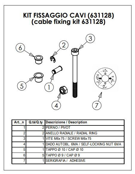 Mando Joystick  2 pulsadores con palanca 4 funciones para sirgas de cable