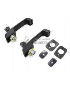 Juego de dos manetas cerraduras tractor John Deere