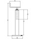 Mozo remolque tubo 80 x 500 mm