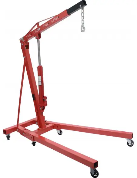 Pluma hidráulica taller 2 toneladas