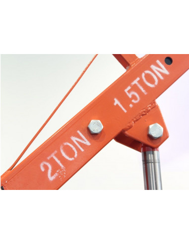 Pluma hidráulica taller 2 toneladas