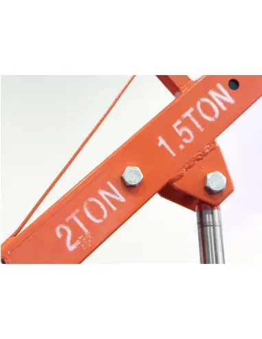 Pluma hidráulica taller 2 toneladas