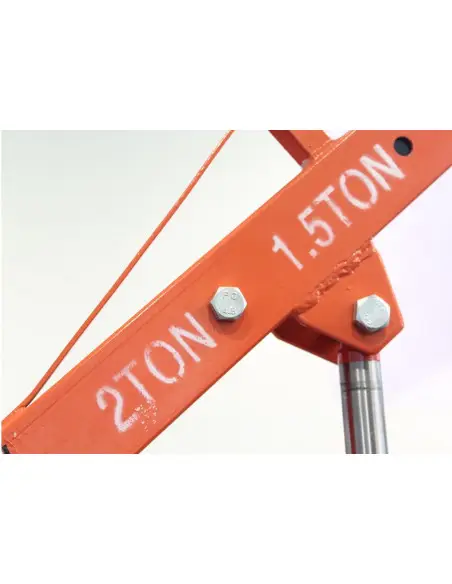 Pluma hidráulica taller 2 toneladas