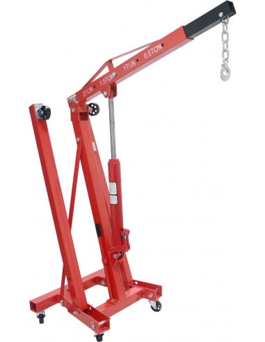 Pluma hidráulica taller 2 toneladas