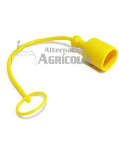 Tapón amarillo hembra para enchufe macho 1/2"