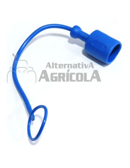 Tapón azul hembra para enchufe macho 1/2"
