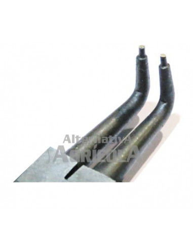 Alicates presillas curvo para cerrar clips