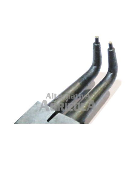 Alicates presillas curvo para cerrar clips