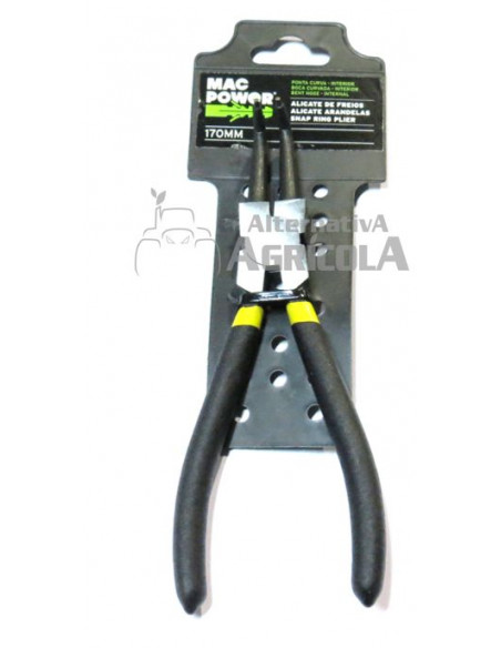 Alicates presillas curvo para cerrar clips