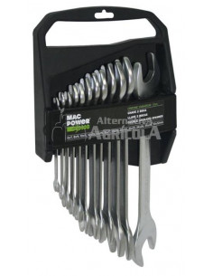 Juego de 12 llaves planas 