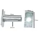 Pasador cabeza cuadrada con chapa para tensor vertical 16x64mm