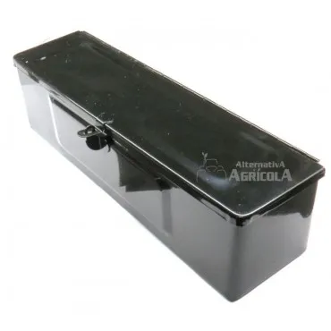 Caja herramientas con tapa para fijar a tractor