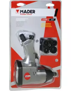 Pistola impacto 1/2" con vasos