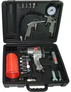 Maletin surtido herramientas neumaticas