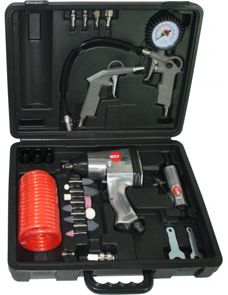 Maletin surtido herramientas neumaticas