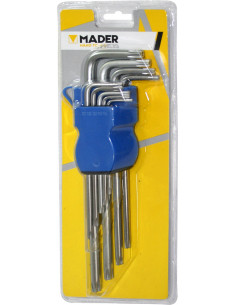 Juego llaves largas Torx 9pzas