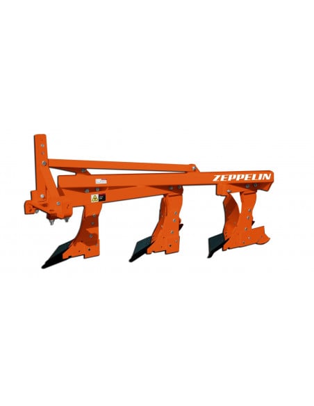 Arado reversible triple surco