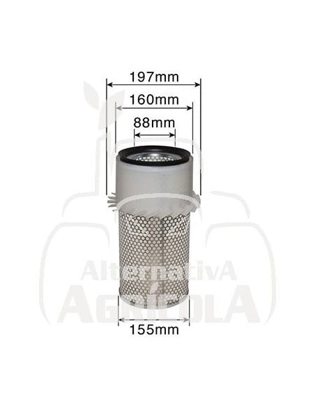 Filtro de aire exterior Same 2.4249.110.2