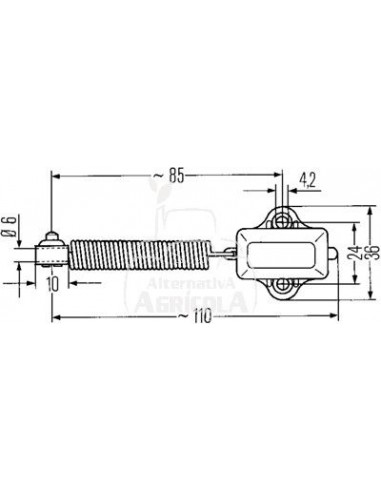 Interruptor de cremallera John Deere, Steyr AZ16014