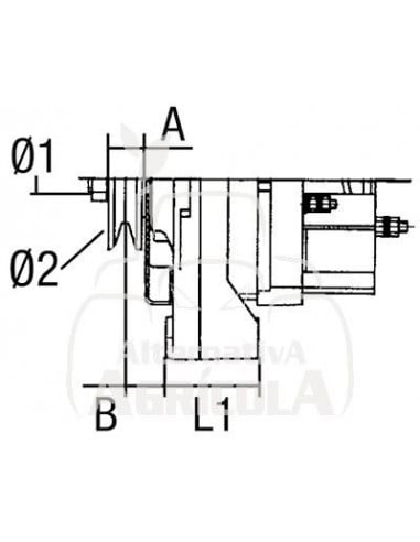 ALTERNADOR 12/14V 33A