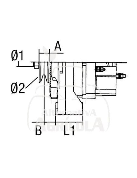 ALTERNADOR 12/14V 33A