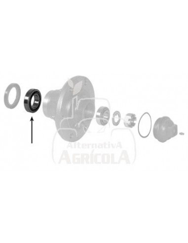 RODAMIENTO INTERIOR 40 x 80 x 19.75mm