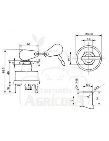 CONMUTADOR DE ARRANQUE
