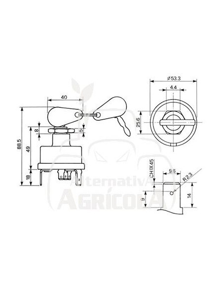 CONMUTADOR DE ARRANQUE