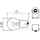 BOMBILLA 12 V - 21 W - BA15S - P21W