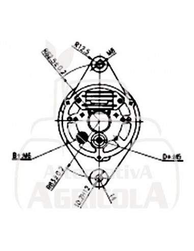 ALTERNADOR 12V/14V 33A