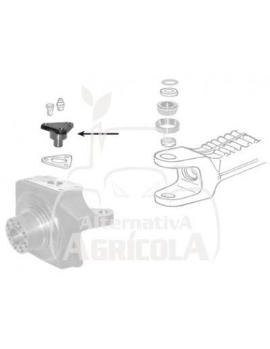 Pivote de giro Fendt, Ford, John Deere L61209
