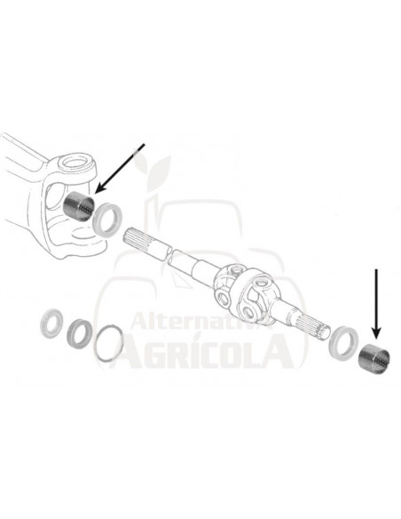 Casquillo Ø 40.4 x 44.4 x 40.2 mm 3426938M1