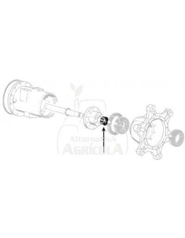 Casquillo Ø 40.4 x 44.4 x 40.2 mm 3426938M1