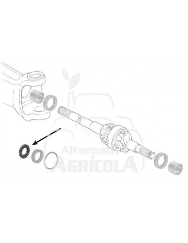 Casquillo Ø 40.4 x 44.4 x 40.2 mm 3426938M1