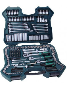 Maletín herramientas 215 piezas Mannesman