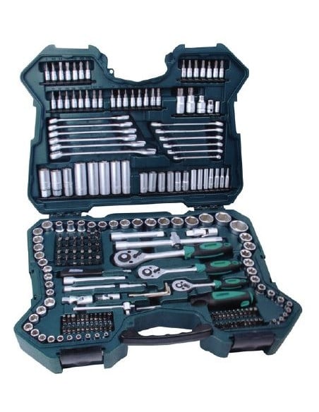 Maletín herramientas 215 piezas Mannesman