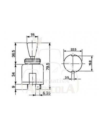 INTERRUPTOR DE INTERMITENTES