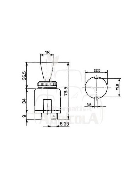 INTERRUPTOR DE INTERMITENTES