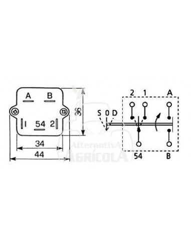 INTERRUPTOR DE INTERMITENTES