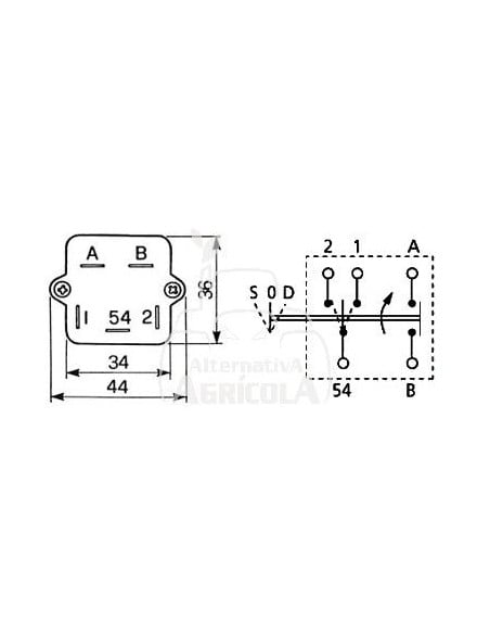 INTERRUPTOR DE INTERMITENTES
