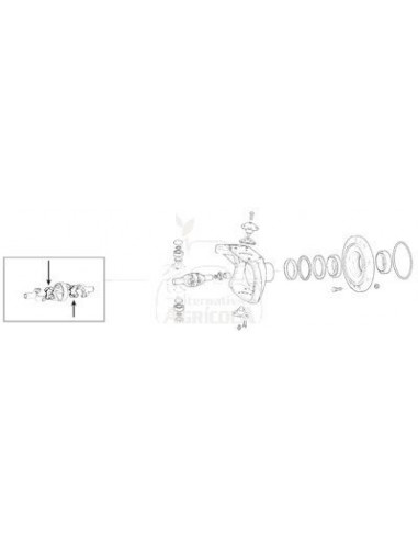 Cruceta 28 x 73 mm Case-IH 1342705C1