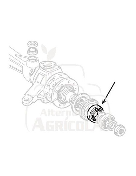 RODAMIENTO Ø 75 x 130 x 25 mm VÁLIDO FIAT CLASSIQUE