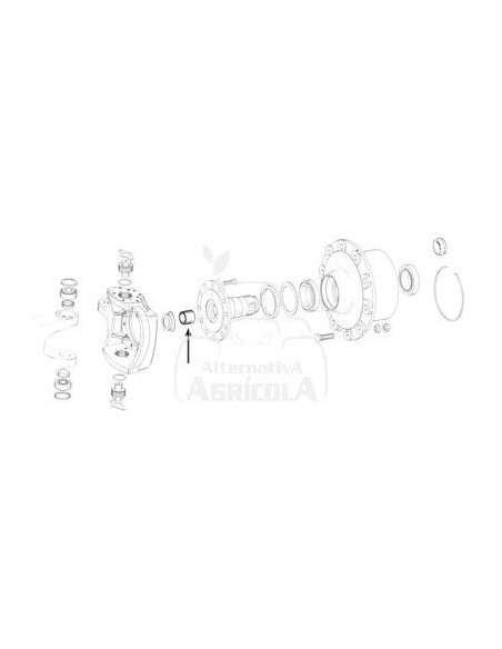 CASQUILLO Ø 32 X 28 X 29.7 MM