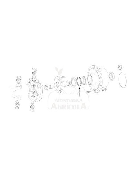 ARANDELA 78 X 94 X 1.5 MM