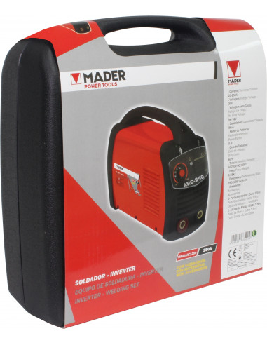 Máquina de soldar sistema Inverter 250AH