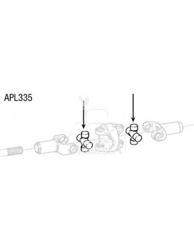 CRUCETA 27 X 70.6 MM