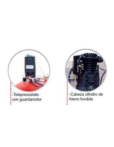 Compresor 270Litros 3Hp