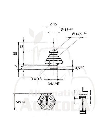 MANOCONTACTO PRESIÓN DE ACEITE