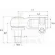 RÓTULA DE CILINDRO DE DIRECCIÓN