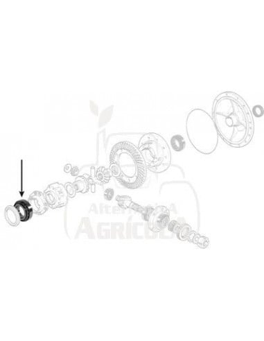 RODAMIENTO DE RODILLOS CÓNICO Ø 108 x 158,75 x 24 mm